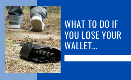What to do if you lose your wallet