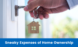 Sneaky Expenses of Home Ownership